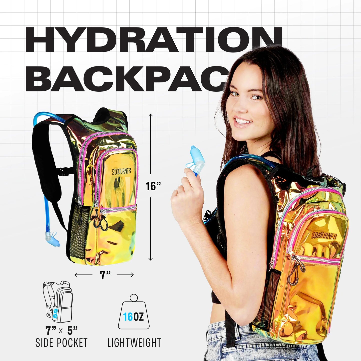 Hydration Pack Backpack (Medium) SoJourner