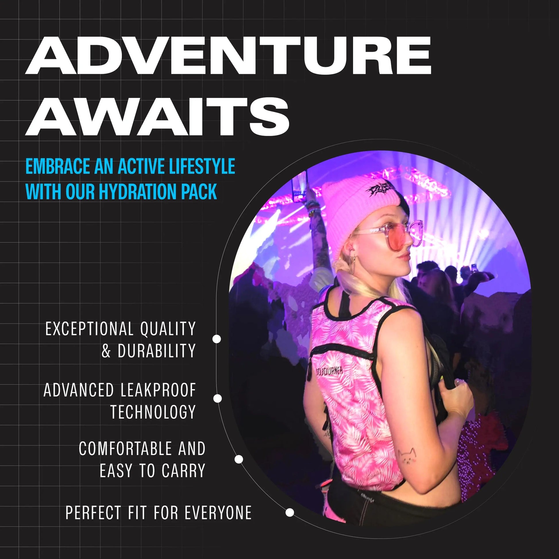 Hydration Pack Backpack (Small) SoJourner