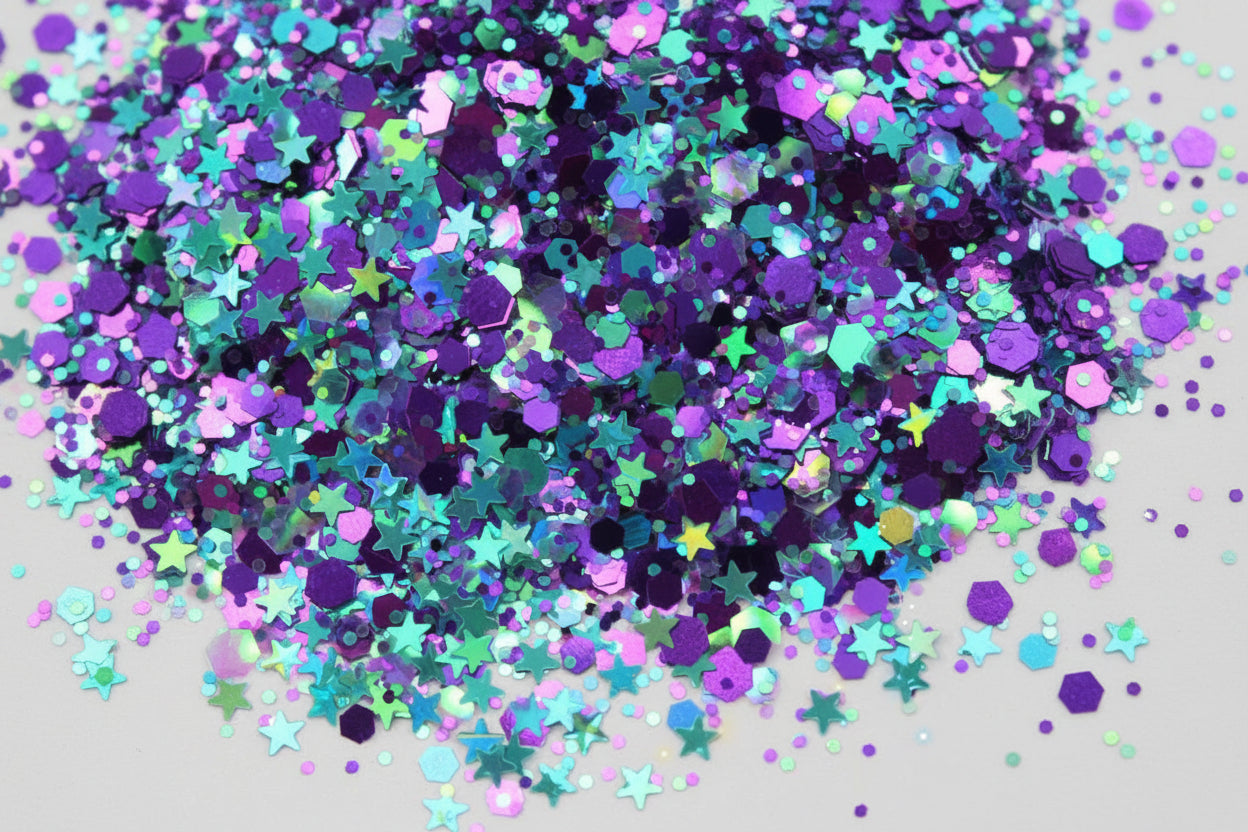 MERMAID MARTINI Chunky Festival Glamdoll Glitter inkeddollcosmetics
