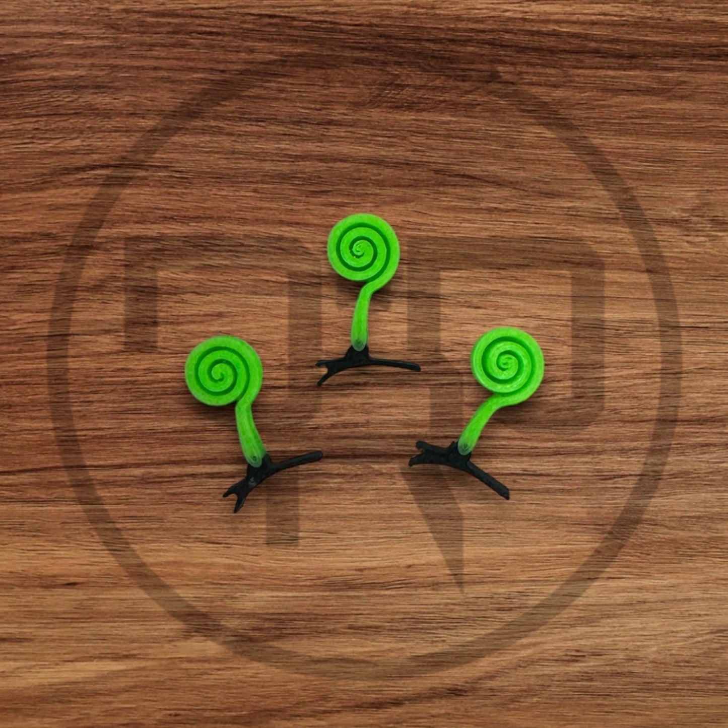 Lil Sprout Swirl | Kandi Beads | Shoe Charms