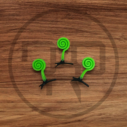 Lil Sprout Swirl | Kandi Beads | Shoe Charms