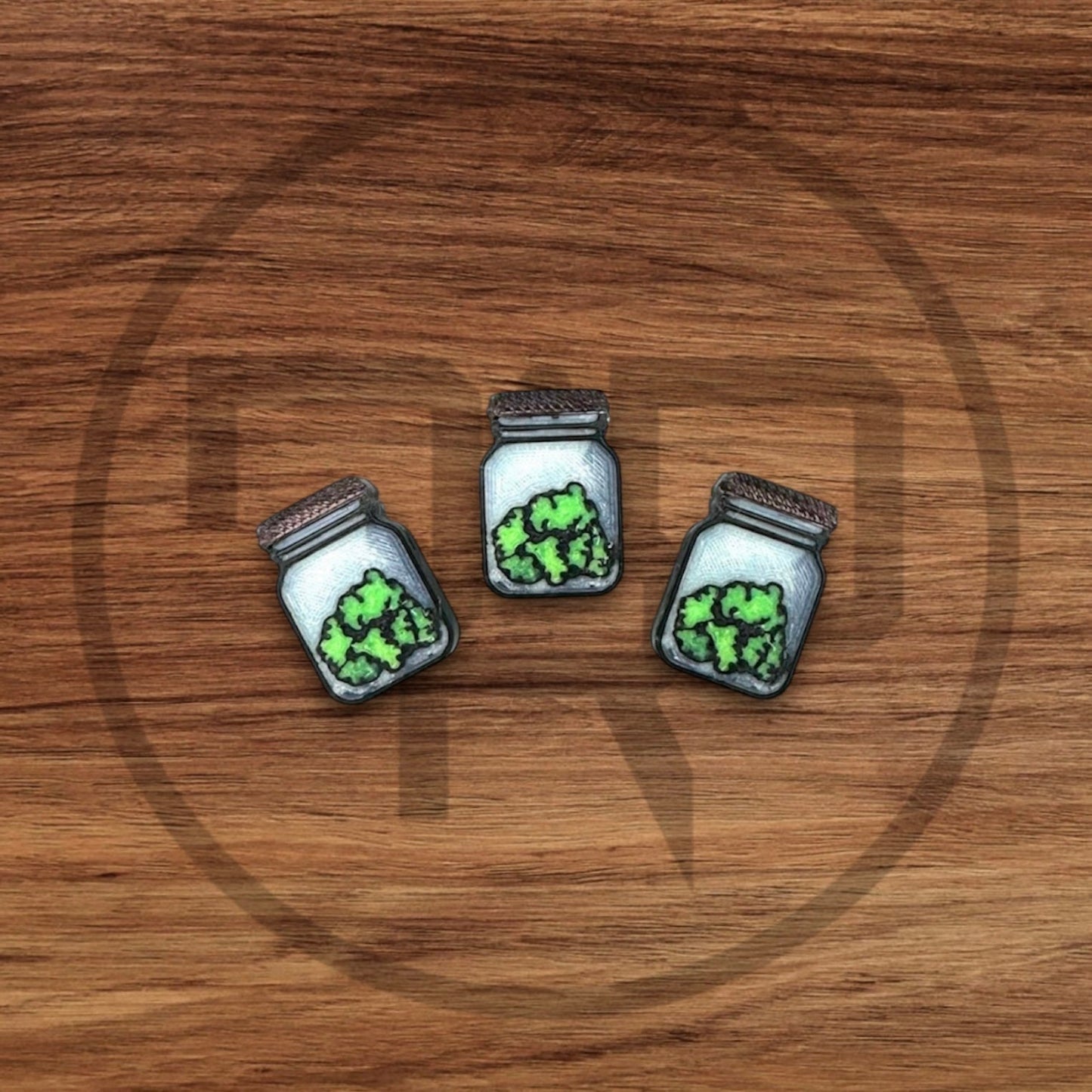 Lil Glowing Nug Jug | Kandi Beads | Shoe Charms