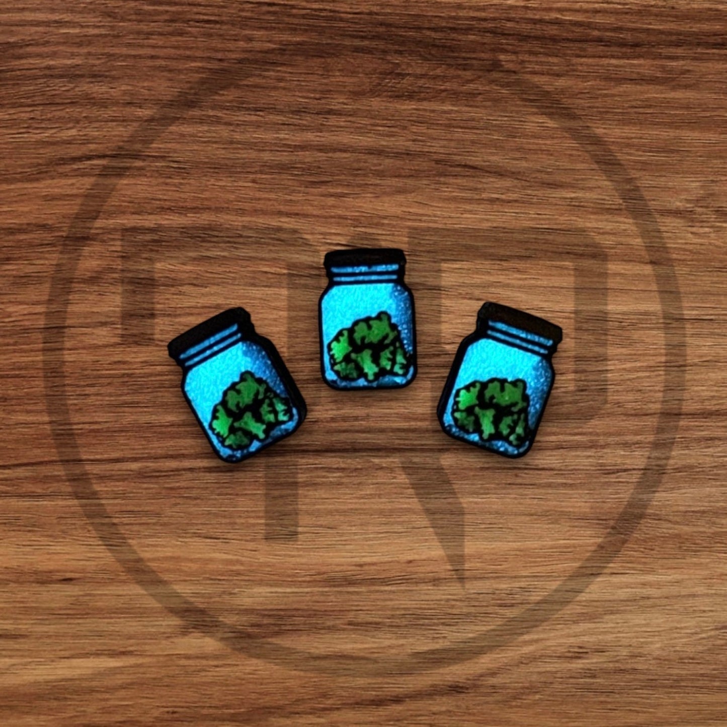 Lil Glowing Nug Jug | Kandi Beads | Shoe Charms