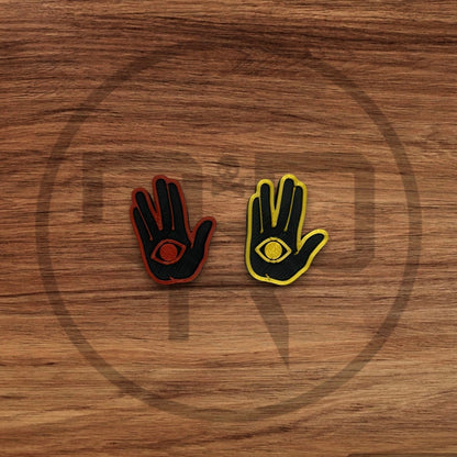 REZZ Hand and Eye | Kandi Beads | Shoe Charms