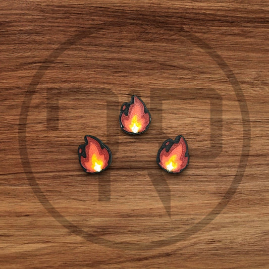 Lil Flame | Kandi Beads | Shoe Charms