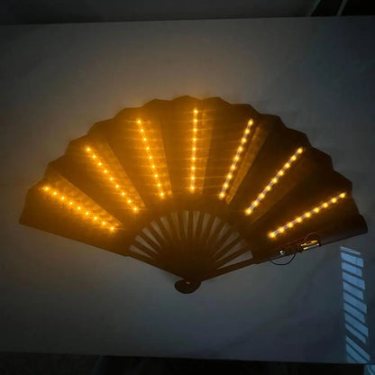 Folding LED Fan