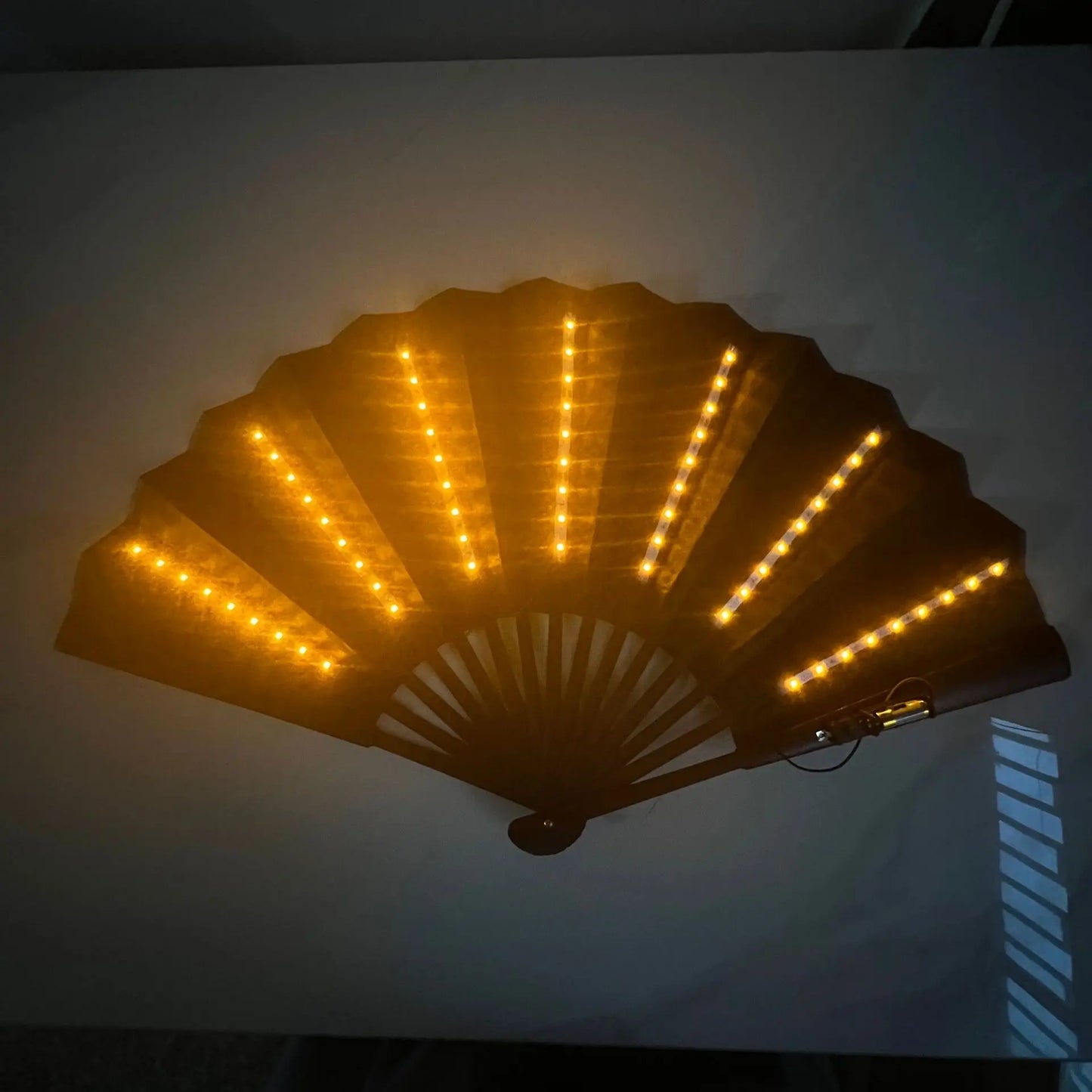 Folding LED Fan