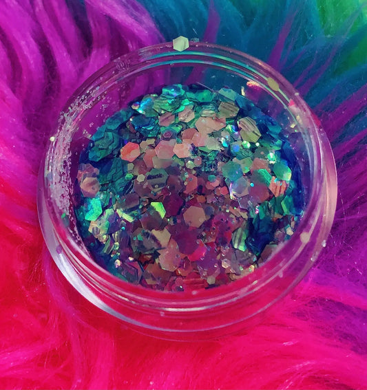 SIBERIAN SEA PEARLS Festival Chunky Glitter inkeddollcosmetics