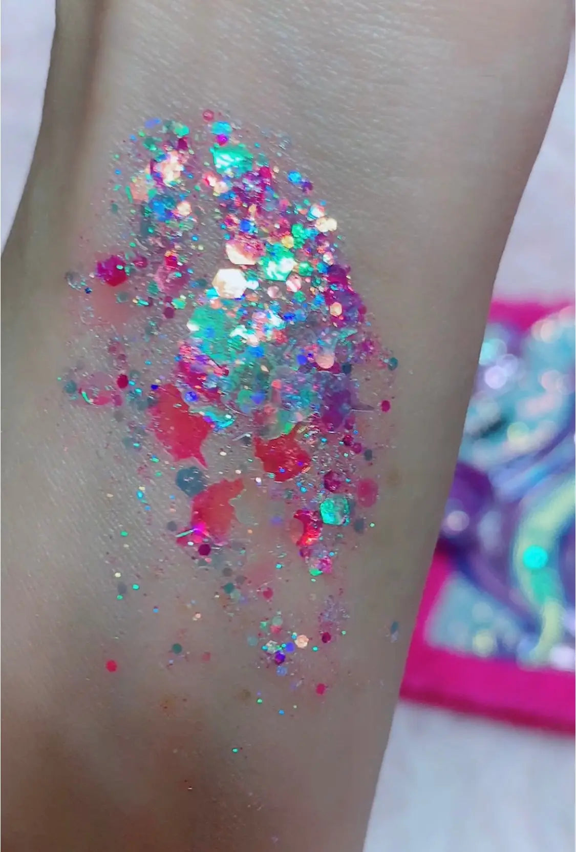 UNICORN FESTIVAL GLOW Glitter Gel inkeddollcosmetics