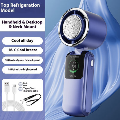 Turbo Cooling Handheld Fan