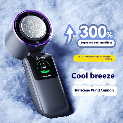 Turbo Cooling Handheld Fan