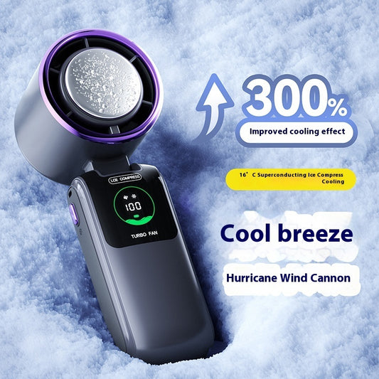 Turbo Cooling Handheld Fan