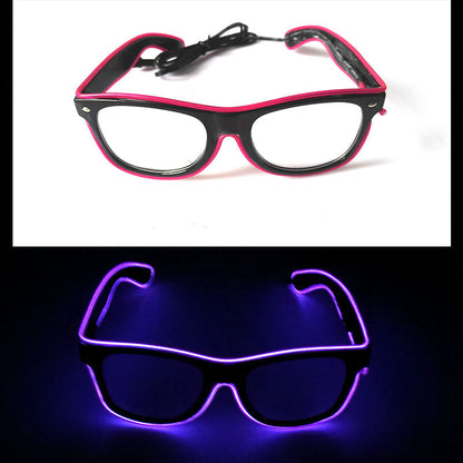 Neon Wire Rave Glasses
