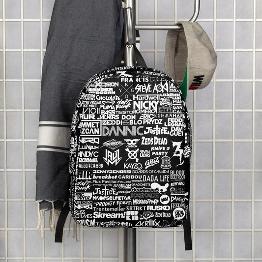 Ultimate EDM Artist Waterproof Backpack Camping Festival Travel Bag Festival Drip