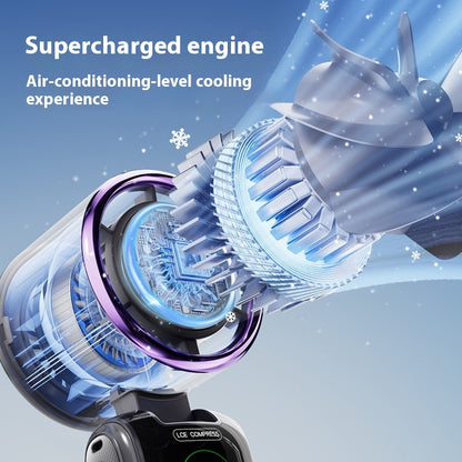 Turbo Cooling Handheld Fan
