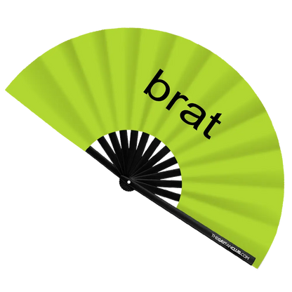 "Brat" Green Fan