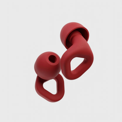 Unwind Earplugs - Fiery Red
