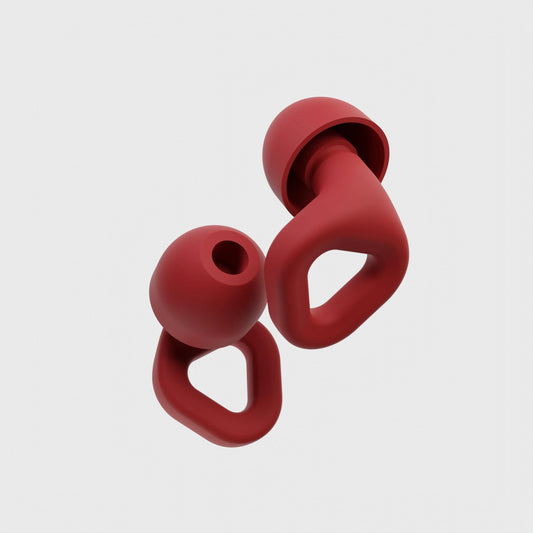 Unwind Earplugs - Fiery Red